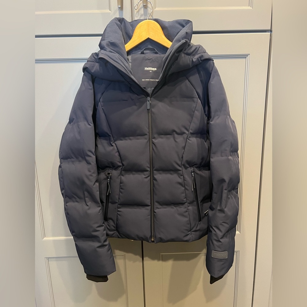 Halfdays Georgie Puffer, Navy (L)